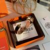 Hermes Overseas Points Member Gift HERMES | Pop H Collection ✨ Rose Gold Linglang Black Bracelet Classic H Clasp Timeless Design