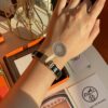 Hermes Overseas Points Member Gift HERMES | Pop H Collection ✨ Rose Gold Linglang Black Bracelet Classic H Clasp Timeless Design