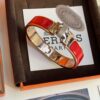 Hermes Overseas Points Member Gift | Pop H Collection ✨ Rose Gold Festive Red Bracelet