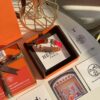 Hermes Overseas Points Member Gift | Pop H Collection ✨ Rose Gold Festive Red Bracelet