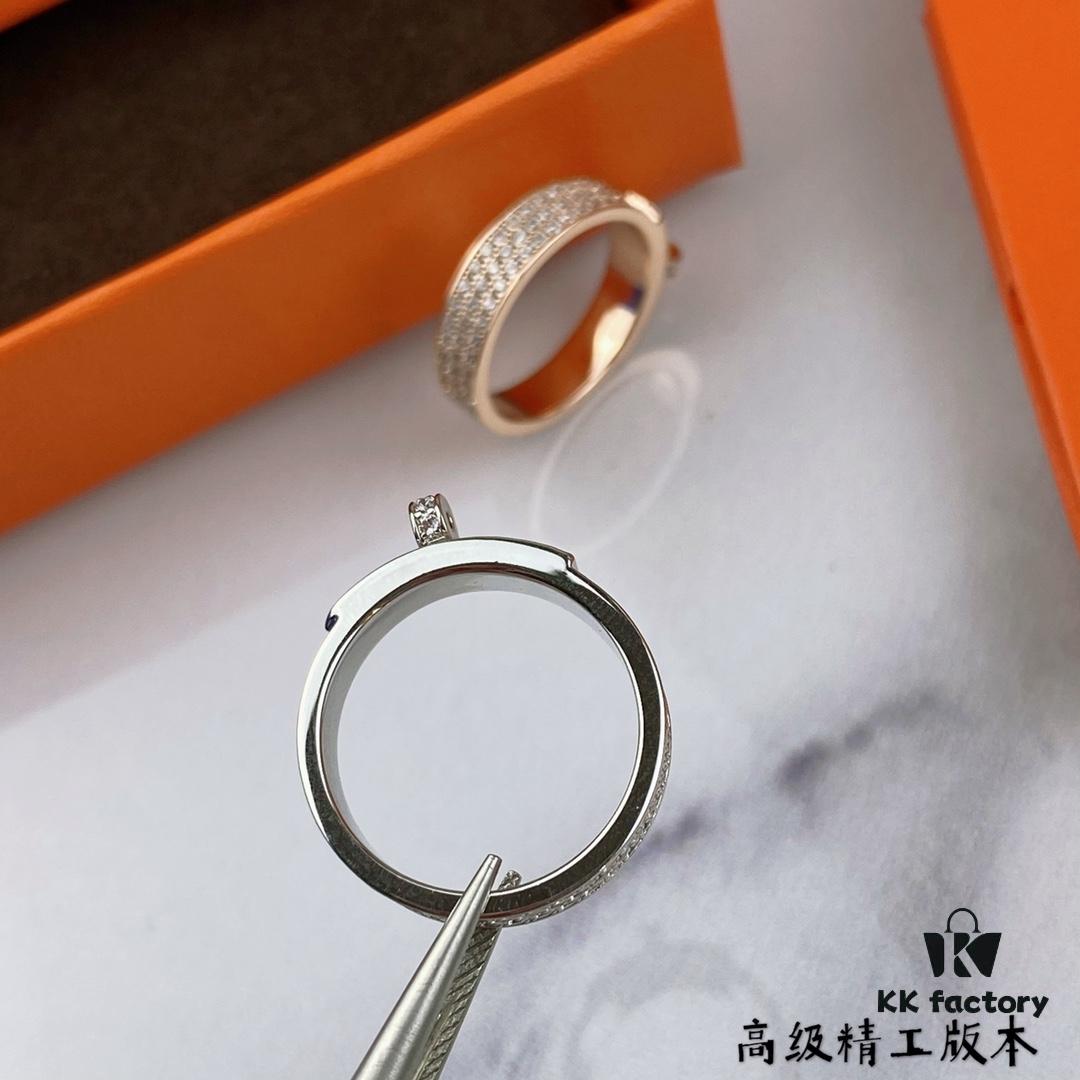 Precision Crafted Hermes Belt Buckle Ring - In Stock, Ready to Ship! Premium Replica, Full Name Viral Style