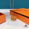 Hermes New Arrival Pig Nose O'maillon Series Necklace