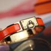 New Arrival H Bracelet Series Inspired by Hermès Circle and Padlock Design with Enamel Craftsmanship
