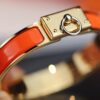 New Arrival H Bracelet Series Inspired by Hermès Circle and Padlock Design with Enamel Craftsmanship