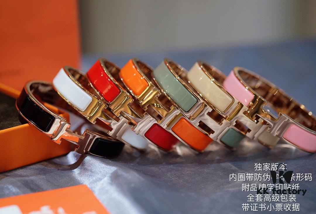 Hermès H Bracelet Bestseller Seven Colors Heavyweight Recommendation [Detail Images]