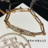 Hermesss Kelly Hermes Diamond Bracelet