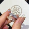 Hermess Hermès Full Diamond Kelly Ring