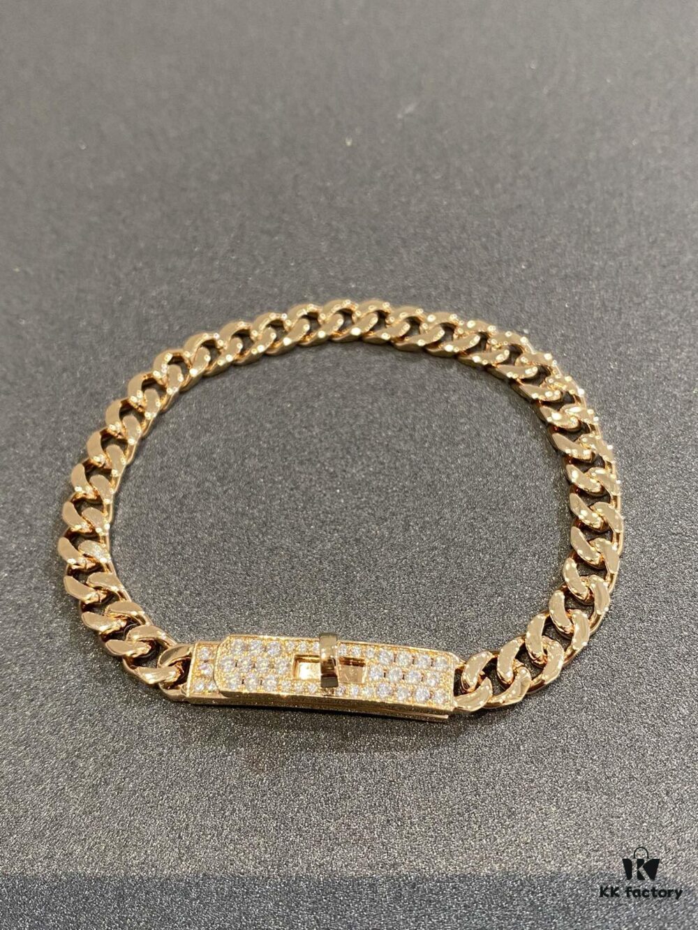 Hermès New Kelly Collection Jewelry, Kelly Gourmette Bracelet