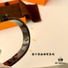 Hermes H Matte Black Sandblasted Black Warrior H Bracelet