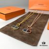 Hermes Chaine d'Ancre Verso Pig Nose Necklace