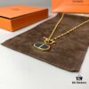 Hermes Chaine d'Ancre Verso Pig Nose Necklace