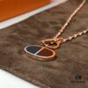 Hermes Chaine d'Ancre Verso Pig Nose Necklace
