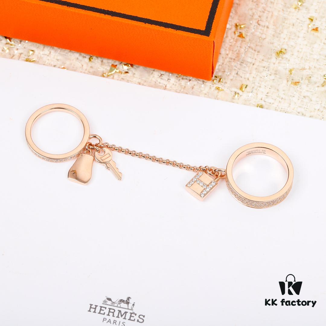 Hermes Kelly Clochette Ring