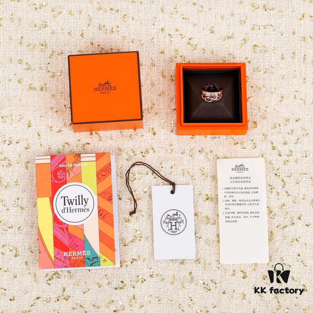 Hermes Pig Nose Two-in-One Ring