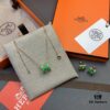 Hermes Necklace - Stud Earrings