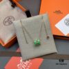 Hermes Necklace - Stud Earrings