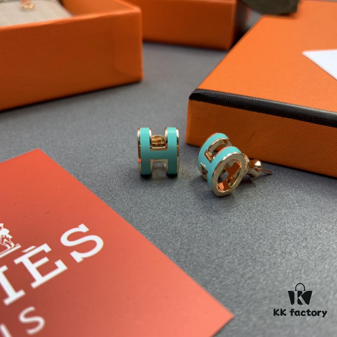 Hermes Necklace - Stud Earrings