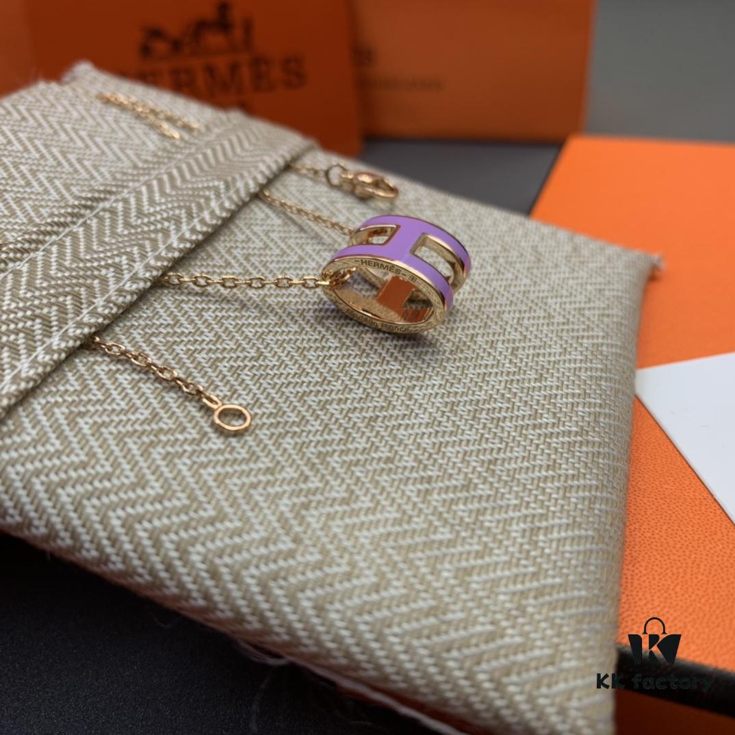 Hermes Necklace - Stud Earrings