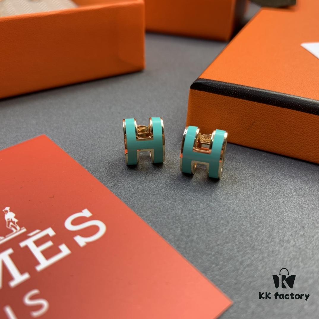 Hermes Necklace - Stud Earrings