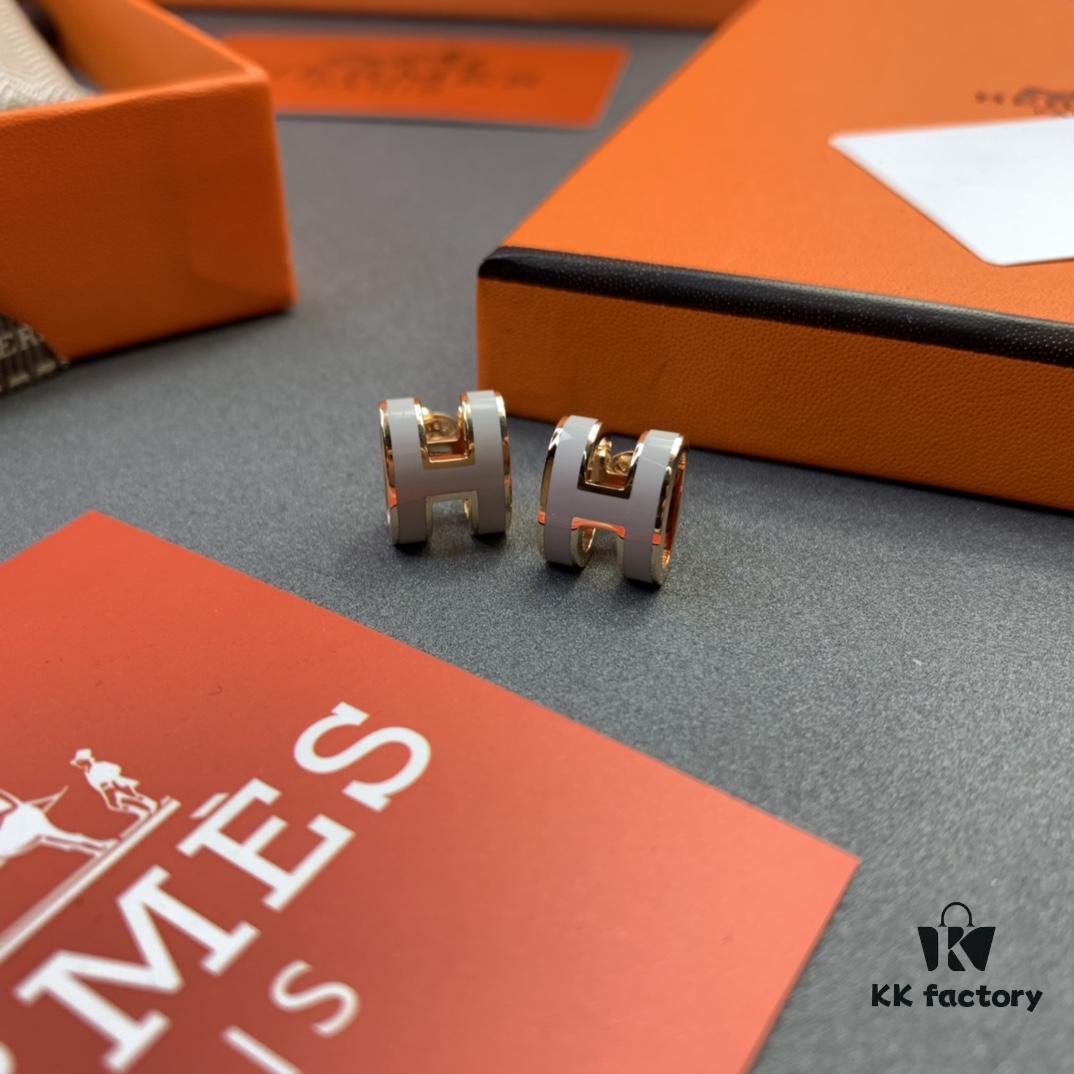 Hermes Necklace - Stud Earrings