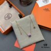 Hermes Small Necklace and Stud Earrings