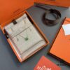 Hermes Small Necklace and Stud Earrings