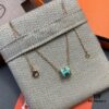 Hermes Small Necklace and Stud Earrings