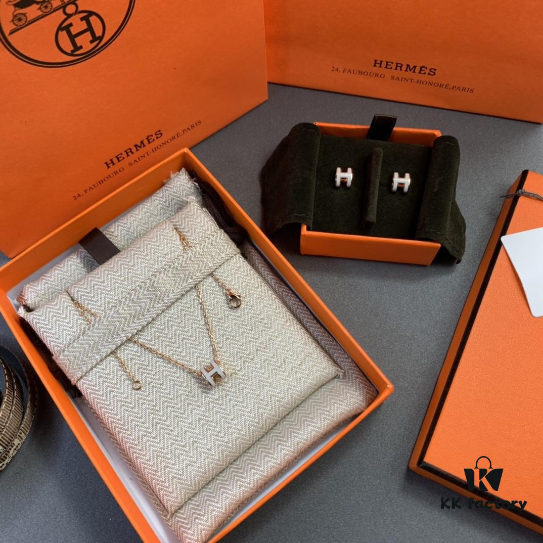 Hermes Small Necklace - Stud Earrings