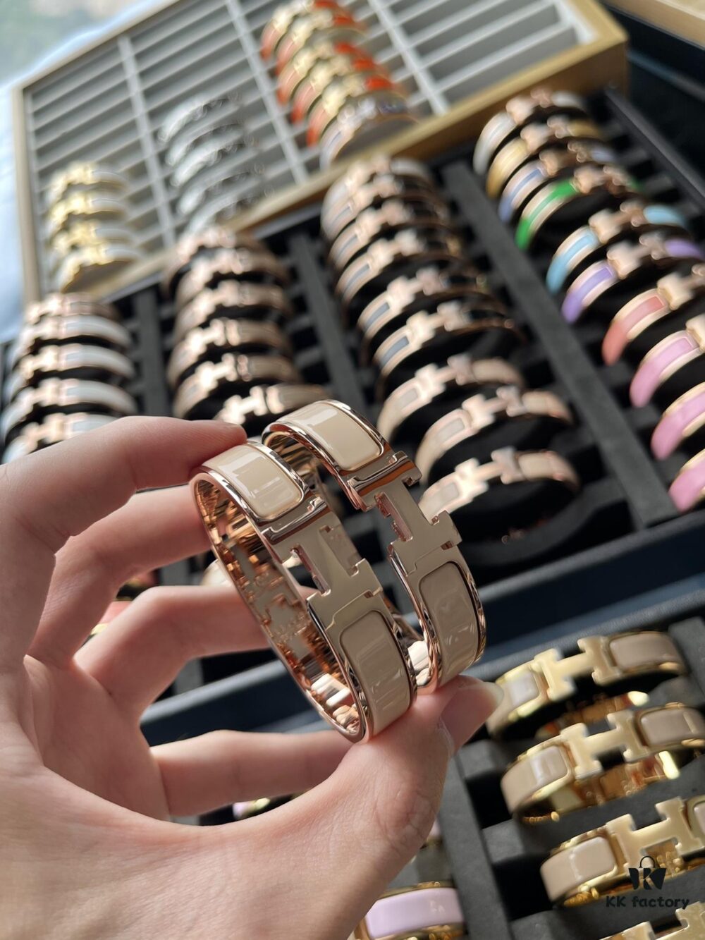 Rose Gold Milk Tea Color