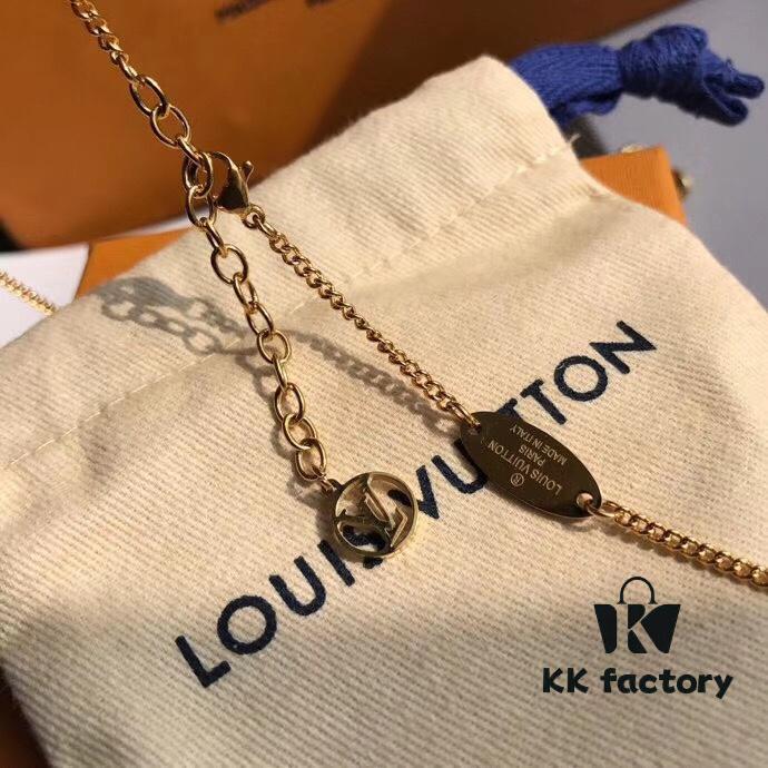 LV Latest GARDEN LOUISE Circle League of Legends Collaboration Necklace