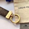 LV Keychain, Perfect for Gifting or Personal Use! Grab It Fast! Made from Authentic LV Monogram Leather with Original Vintage Texture