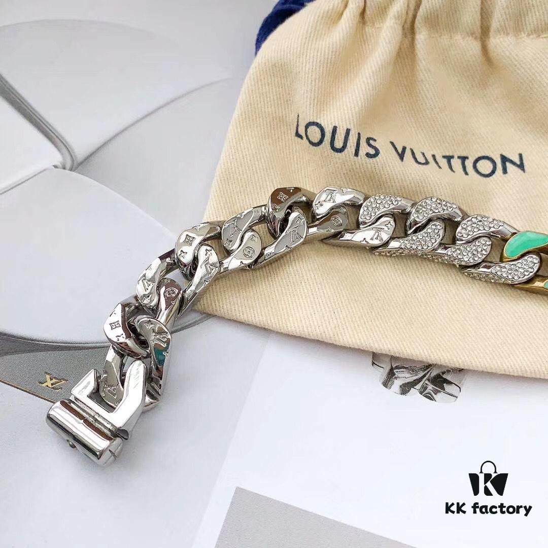 LV Wu Yifan Same Style Macaron Color SOAPY Necklace