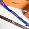 Top-Grade LV Genuine Lambskin Pyramid Bracelet [Happy] Authentic Purchase, Small Size - 18cm Length - Size 17, Adjustable to Size 16 (Classic Monogram), Original Material, Comparable to Boutique Quality, Genuine Lambskin, Hardware Electroplated 18K on 316 Steel