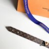 Top-Grade LV Genuine Lambskin Pyramid Bracelet [Happy] Authentic Purchase, Small Size - 18cm Length - Size 17, Adjustable to Size 16 (Classic Monogram), Original Material, Comparable to Boutique Quality, Genuine Lambskin, Hardware Electroplated 18K on 316 Steel