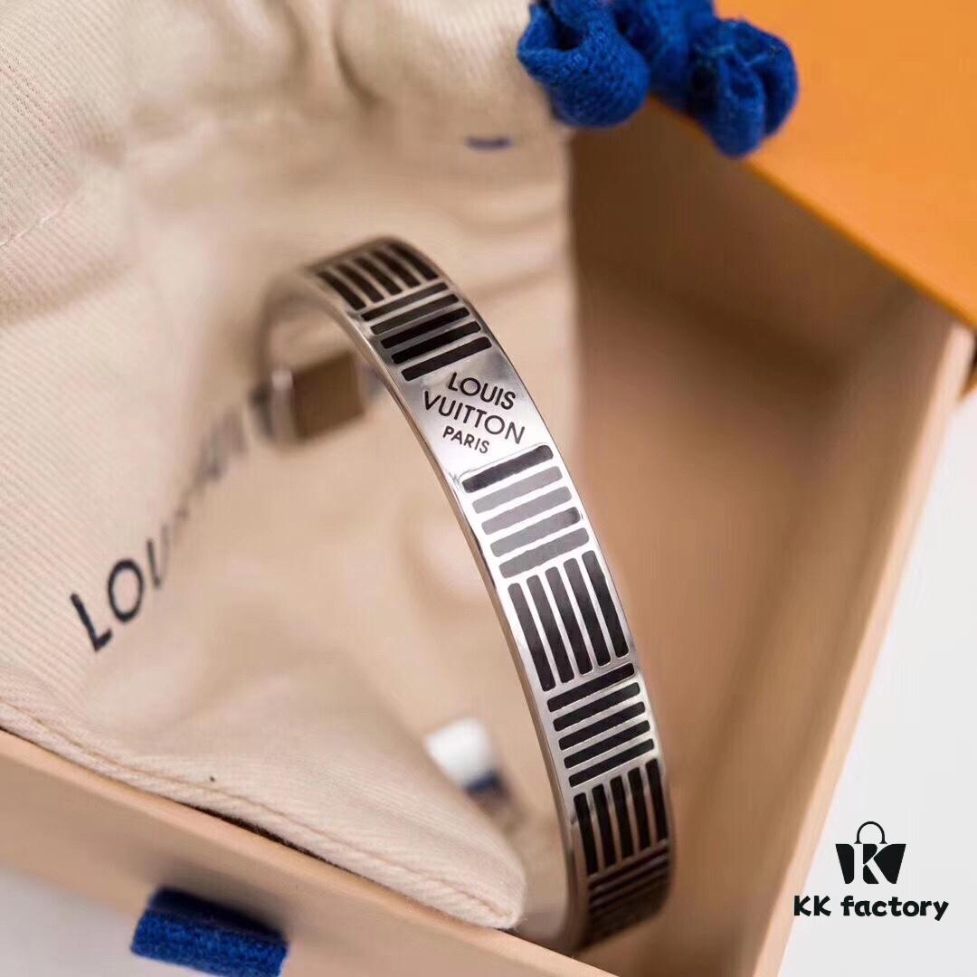 Exclusive In-Stock! LV Latest Enamel Men's Bracelet