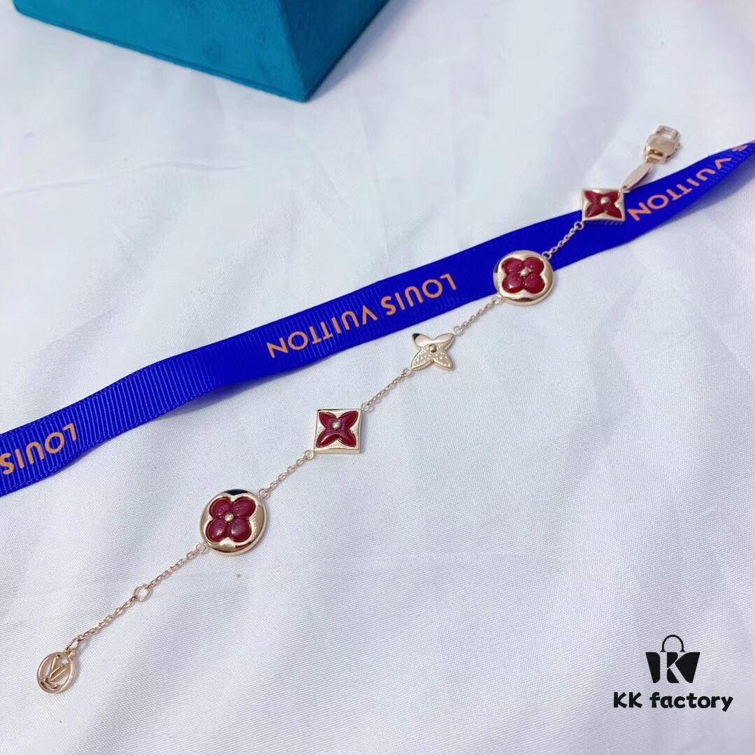 New LV Louis Vuitton Five-Flower Bracelet