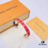 LV New Arrival Classic Monogram Leather Cuff Bracelet