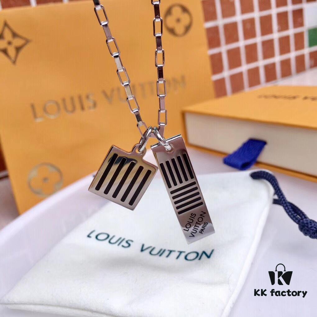 Louis Vuitton New Arrival Damier Black Necklace
