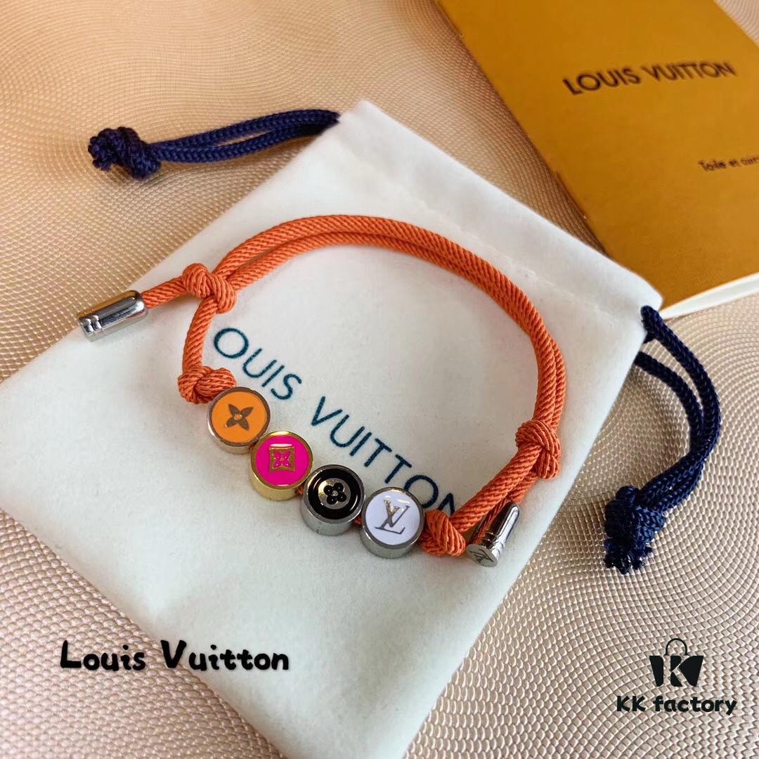 Donkey Brand 19SS Louis Vuitton Colors Beads Limited Enamel Bracelet
