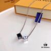LV Dice Necklace – Sometimes, All You Need to Be a Trendsetter Is One Necklace! GAMBLING DICE Pendant Necklace!