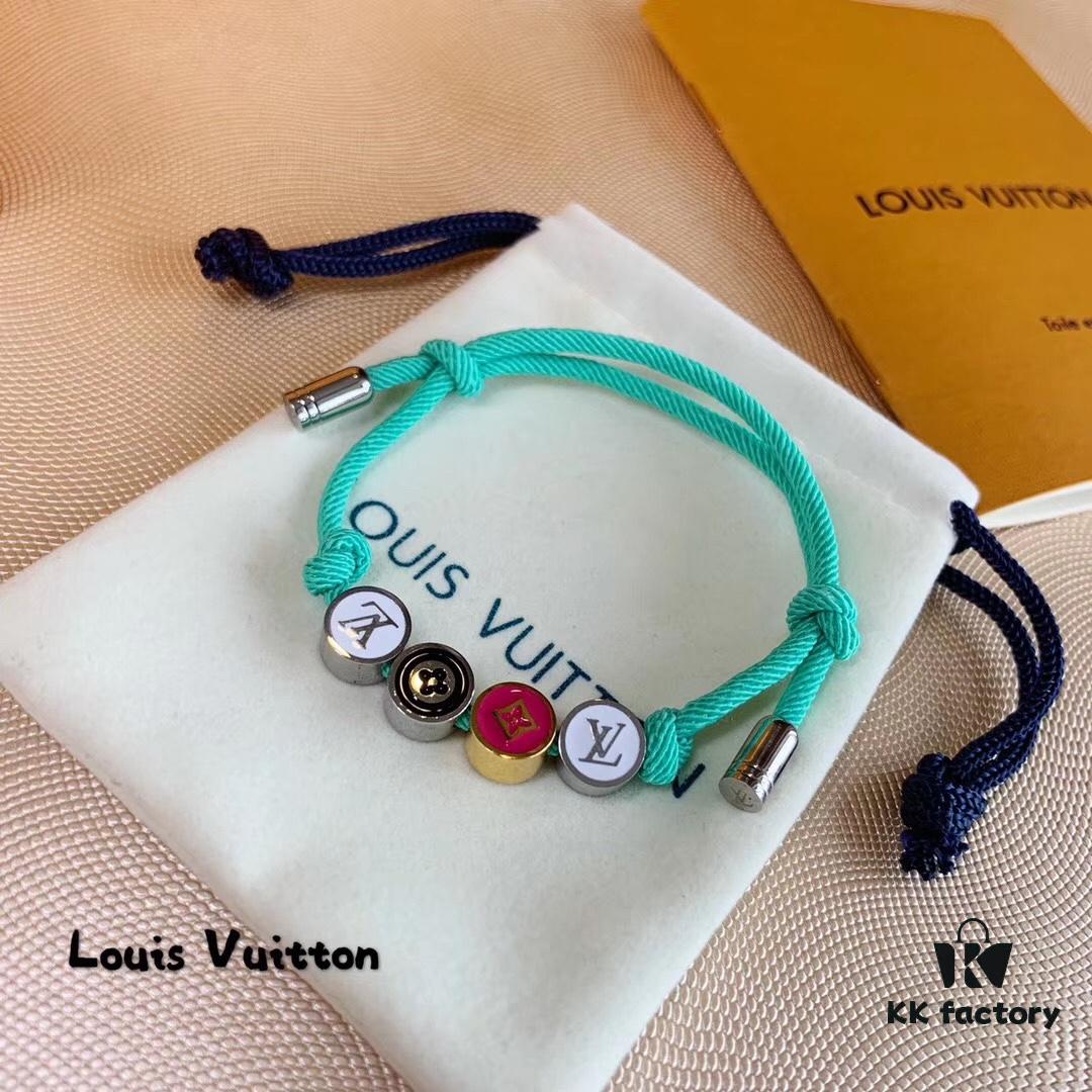 Donkey Brand 19SS Louis Vuitton Colors Beads Limited Enamel Bracelet
