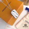 LV Cube Necklace – Unisex Stylish and Durable Pendant, Adjustable Chain