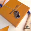 LV Cube Necklace – Unisex Stylish and Durable Pendant, Adjustable Chain