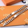 LV Long Plaque Chunky Bracelet, Unisex Design, Stylish and Rugged Look, Available in Male and Female Sizes
