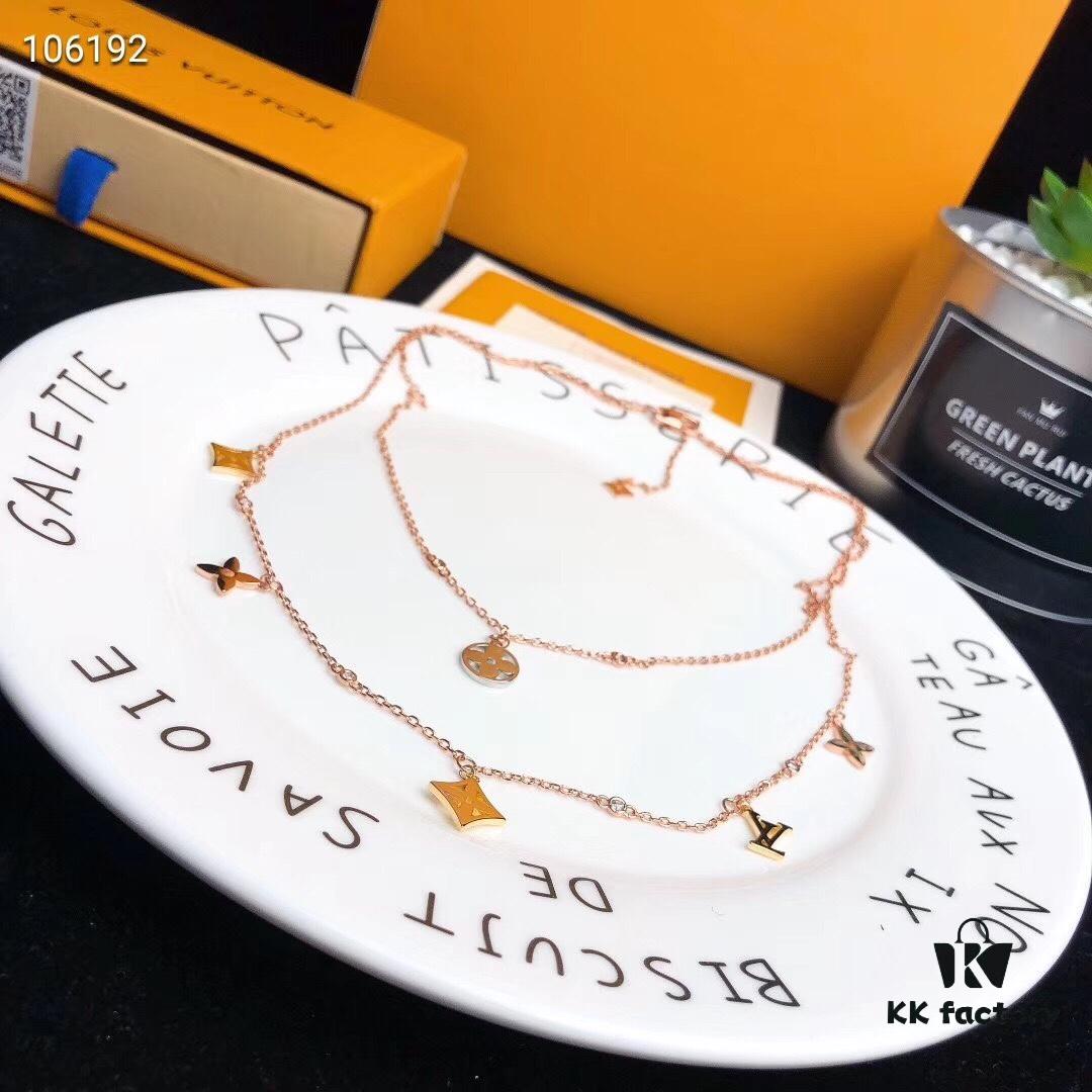 LV Necklace Cabinet Double-Layer Necklace Limited Edition