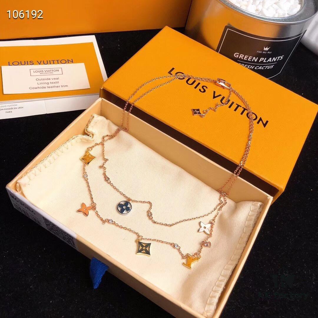 LV Necklace Cabinet Double-Layer Necklace Limited Edition