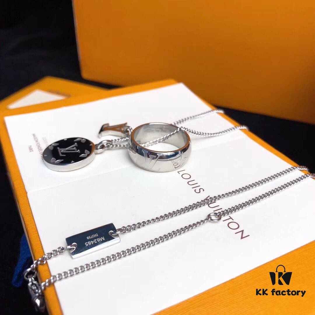 LV Necklace Best Version Never Fades Most Loved by Goddesses Fashionable and Minimalist Elegant Individual Beauty