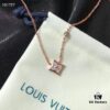 LV Classic Monogram White Shell Necklace