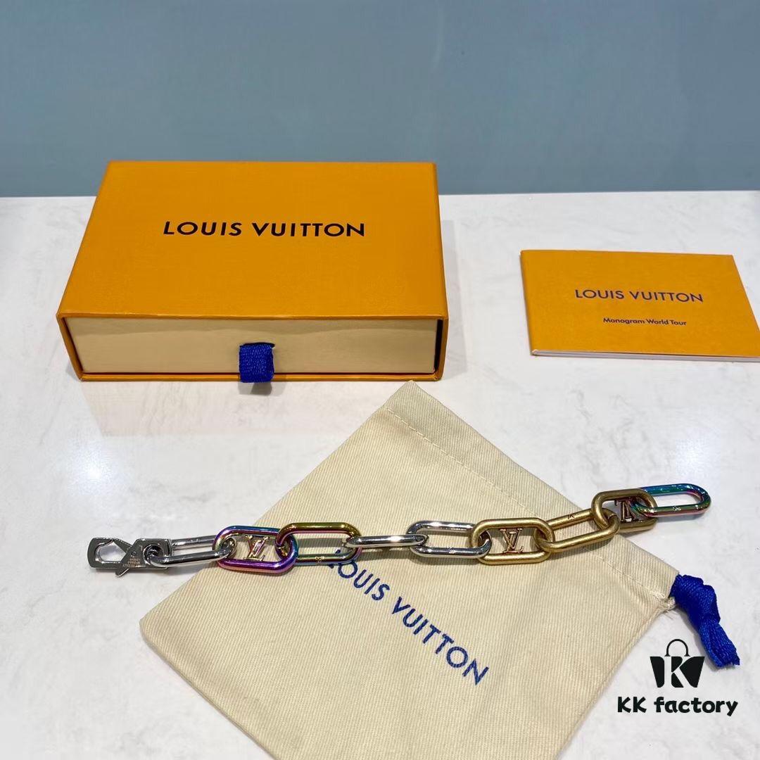 New Colorful Steel Bracelet 1:1 Replica with Original Engraving, Logo Clear, Lock Design Stunning