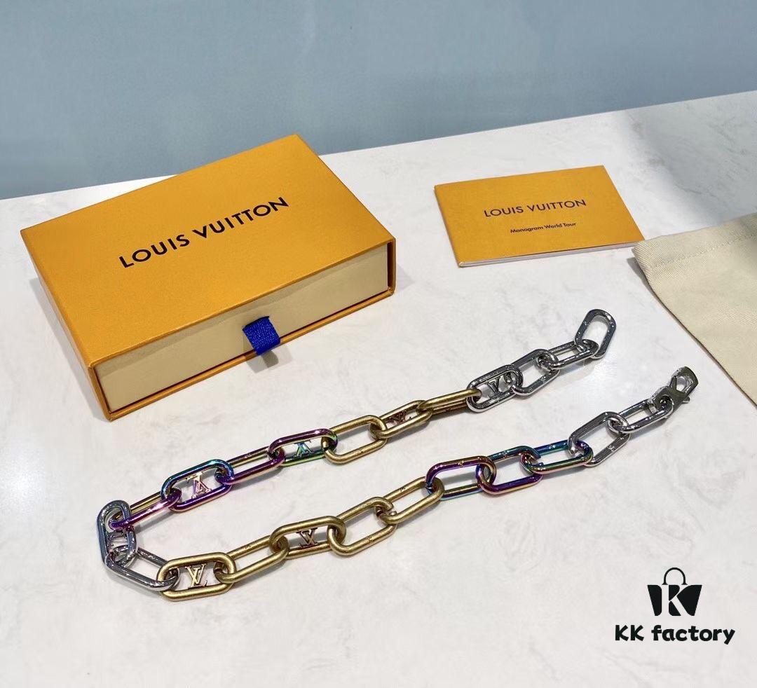 New Colorful Steel Necklace 46.5CM